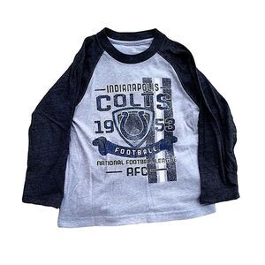 🌴 NFL Indianapolis Colts 3/4 Sleeve T-Shirt Boys Small & XS